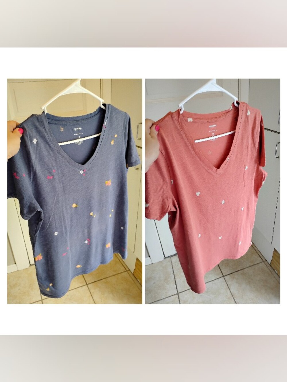 (2 pack) Sonoma Women's Graphic T-Shirts